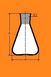 Fiole Erlenmeyer Simax RIN 29/32 500ml Le lot de 10