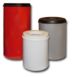 POUBELLE DE SECURITE ANTIFEU 30L ROUGE ET NOIR