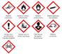 MINI PICTOGRAMME 'Danger pour le milieu aquatique' 10 x 10 mm  ( X 96 )