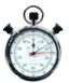 Chronomètre mécanique 1/5sec - 1/100min - Temps intermédiaire - Rattrapante/Dédoublante