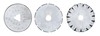 LAMES POUR CUTTER ROTATIF 3PCS