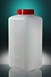 Flacon carré 2L PEHD na gradué H230 Ø58  bouchon rg - 50/carton