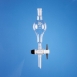 Ampoule à décanter sphérique clé PTFE 125 ml