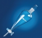 Ampoule à décanter conique clé verre 500 ml