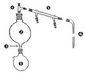 Tube de liaison M45+/F14/23 + M24/29 + bouchon