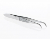 Pince fine à écharde courbe en inox 11 cm* UNITE (ex 69001602)
