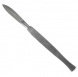 Scalpel monobloc en inox lame de 50mm UNITE (ex 69001614)