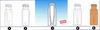 Flacon en TPX clair ND9 avec insert verre intégré silanisé 0,2 ml (10 x 100)