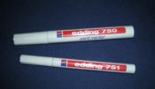 MARQUEUR BLANC TRACE 1-2mm