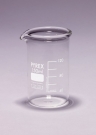 Bécher forme haute, 150 mL, en verre borosilicaté Pyrex, à usage intensif ( X 10 )