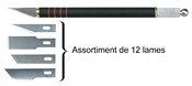 SCALPEL MANCH.ANTIDERAP.+12 LAME