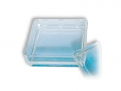 Boîte à coloration de Laveran en verre 94x58,5 mm Hauteur 33 mm