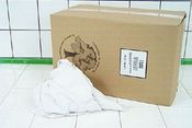 Chiffon blanc, carton de 10 kg