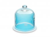 Cloche à bouton verre 150x150mm Simax Le lot de 1