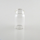 Pilulier en verre blanc b.22 sans cape 8,5 ml
