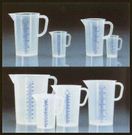 Bécher polypropylène à anse grad.bleue   250 ml