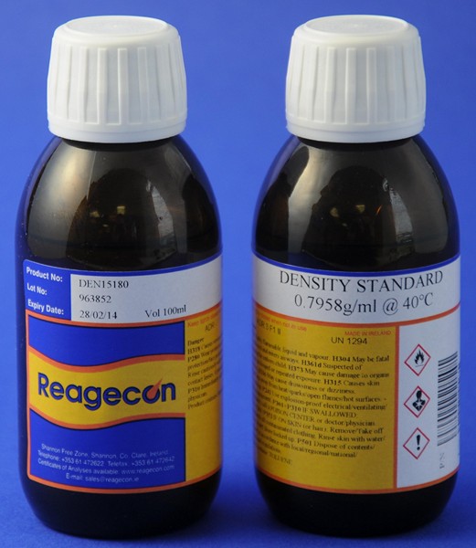 Density Standard 0.9777G/ml 50°C, Iso17025 Acc., density quality standards sur AllSciences
