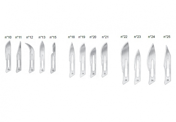 Lame De Scalpel N°10, Paquet De 10 (P/manche N°3), scalpel, lame