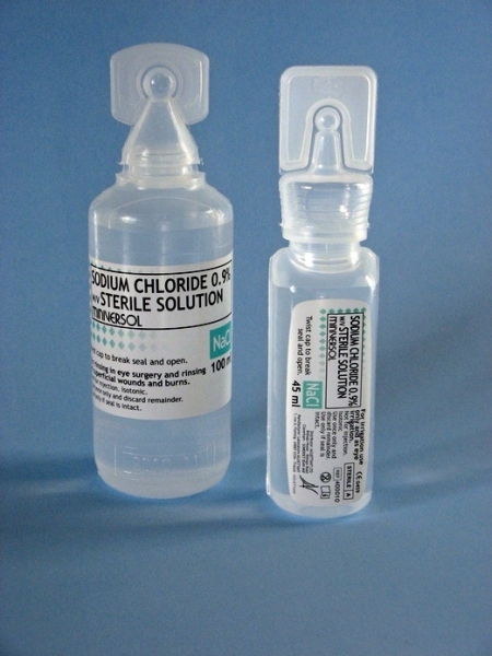 Chlorure de sodium stérile à 0,9%