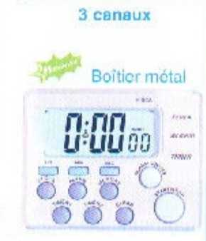 Minuteur digital 100 mn - Compteur / Décompteur